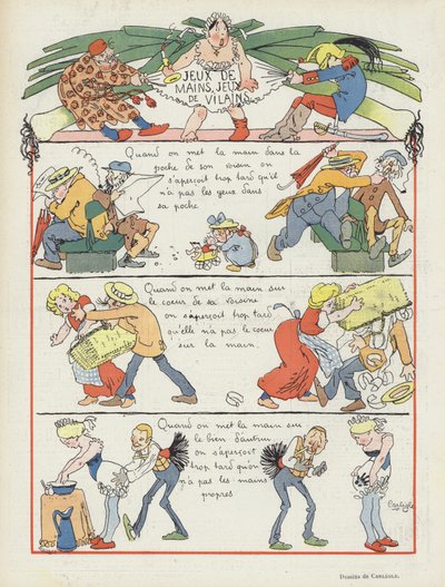 Ilustração para o riso de Charles Emile Egli
