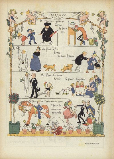 Ilustração para o riso de Charles Emile Egli