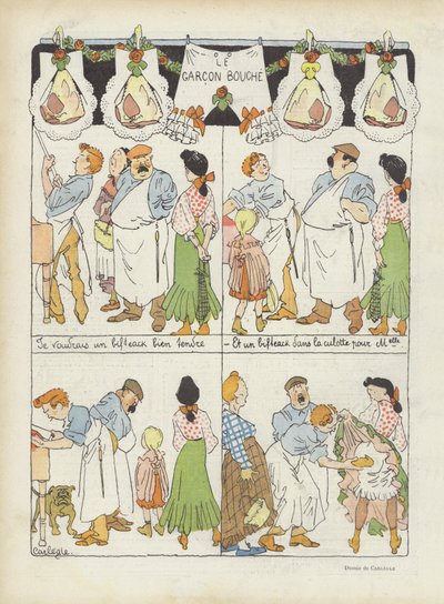 Ilustração para o riso de Charles Emile Egli