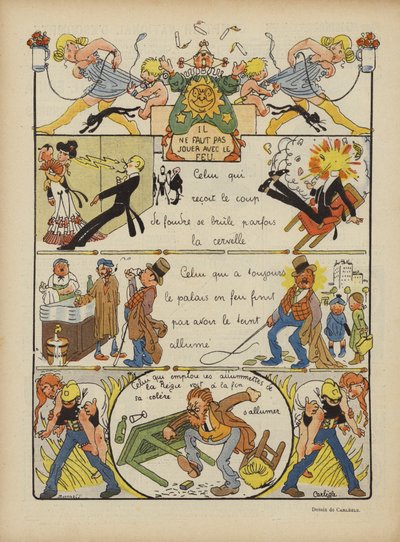 Ilustração para o riso de Charles Emile Egli