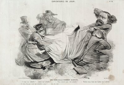 Uma jovem intensamente contestada de Charles Emile Jacque