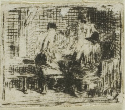Bebedores de Charles Emile Jacque
