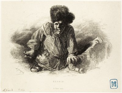 Elshie, a anã negra de Charles Emile Jacque