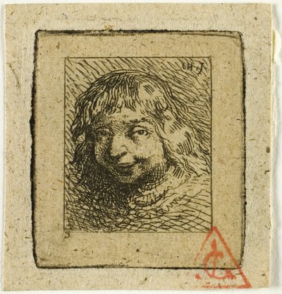 Cabeça de um bretão de Charles Emile Jacque