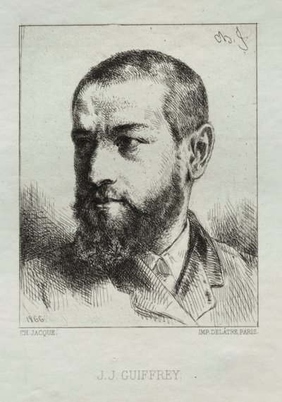 JJ Guiffrey, 1866. de Charles Emile Jacque
