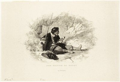 John Balfour de Burley - Os Puritanos de Charles Emile Jacque