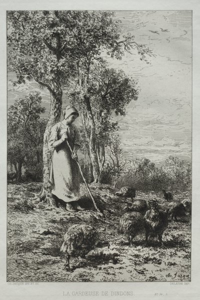 Guardião dos Perus de Charles Emile Jacque