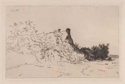A Grande Casa Kercassier, 1875. de Charles Emile Jacque