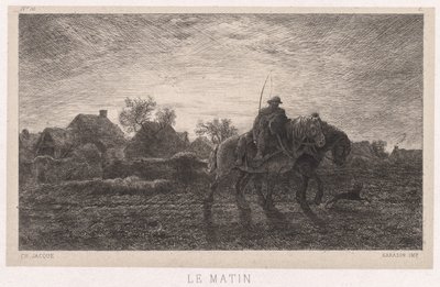Manhã de Charles Emile Jacque