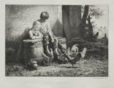 Pequeno pequeno de Charles Emile Jacque