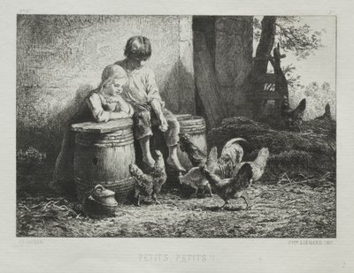 Petite, petite. de Charles Emile Jacque