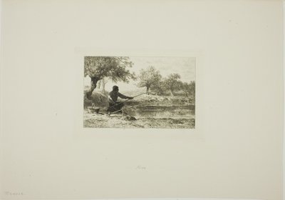 Pesca de Polo de Charles Emile Jacque
