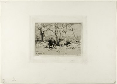 Ovelha de Charles Emile Jacque