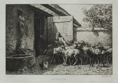 Redil de Charles Emile Jacque