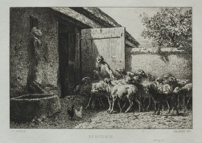Redil. de Charles Emile Jacque