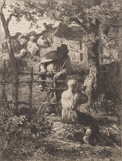 Verão, 1864. de Charles Emile Jacque