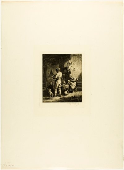 Jantar de Charles Emile Jacque