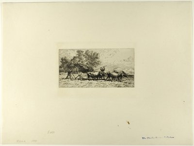 Equipe de bois de Charles Emile Jacque