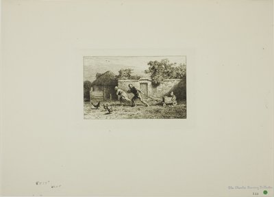 A carruagem de Charles Emile Jacque