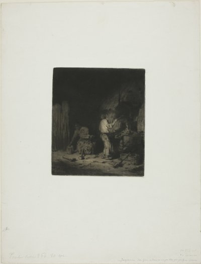 A forja de Charles Emile Jacque