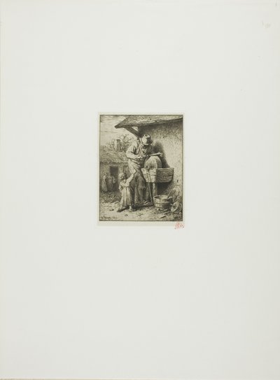 O amolador de facas de Charles Emile Jacque