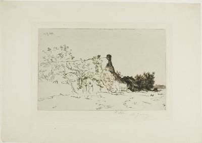 A grande casa de palha, Kercassier de Charles Emile Jacque