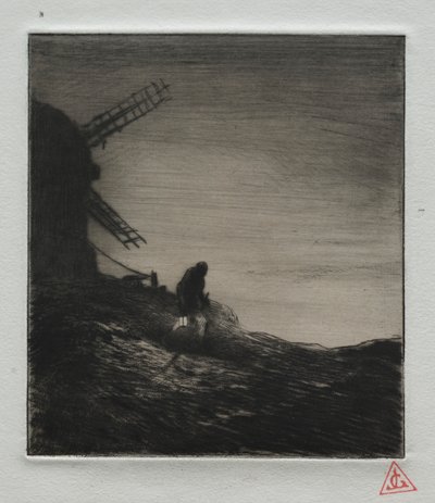 O moinho de Charles Emile Jacque