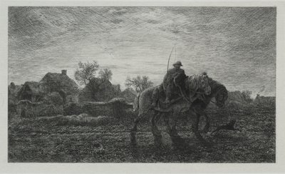 A manhã. de Charles Emile Jacque