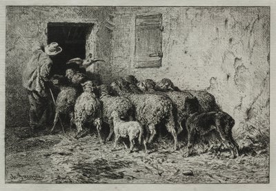 O retorno de Charles Emile Jacque