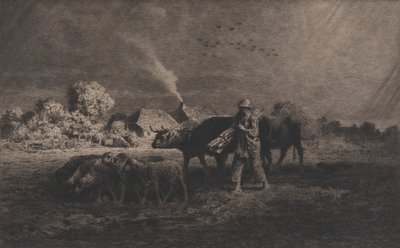 Floresta. de Charles Emile Jacque