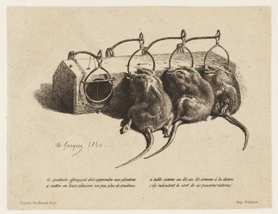 A ratoeira de Charles Emile Jacque