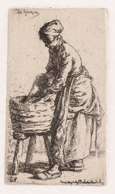 Arremessadora Arruela, 1850. de Charles Emile Jacque