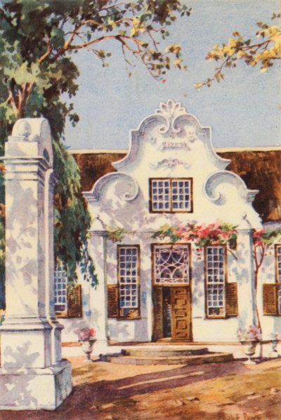 África do Sul: "Morning Star", Somerset West (litografia a cores) de Charles Ernest Peers
