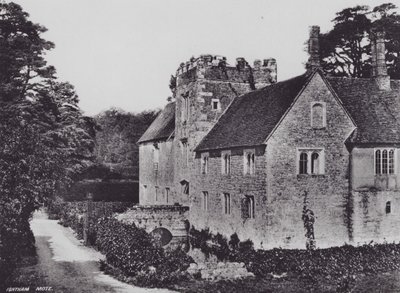 Ightham Mote (foto a p/b) de Charles Essenhigh Corke