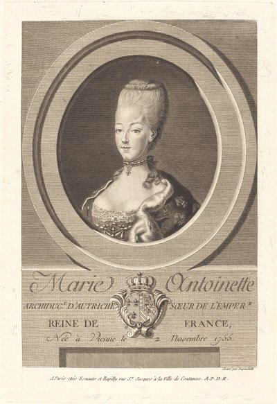 Maria Antonieta de Charles Eugene Duponchel