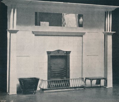 Lareira, c1895, 1897 de Charles Francis Annesley Voysey