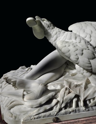 Uma figura em tamanho natural de Rhodopis no pedestal, 1862 de Charles Francis Fuller