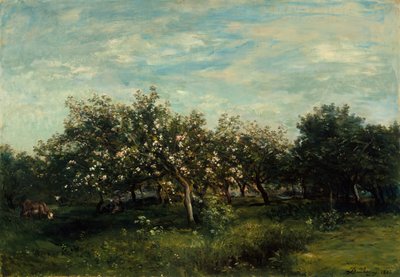 Flores de maçã, 1873. de Charles Francois Daubigny