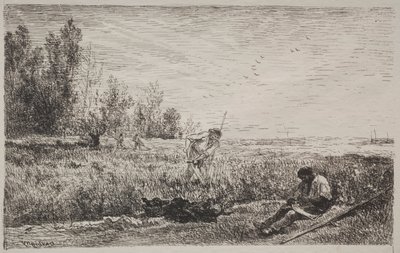 Ceifa de Charles Francois Daubigny