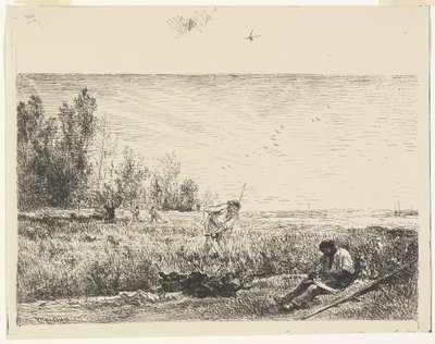 Ceifa de Charles Francois Daubigny