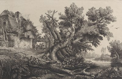 A Árvore, 1838. de Charles Francois Daubigny