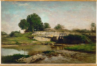 A fuga de Optevoz ... de Charles Francois Daubigny