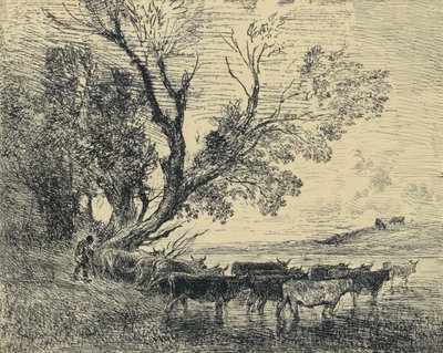 O Gué de Charles Francois Daubigny