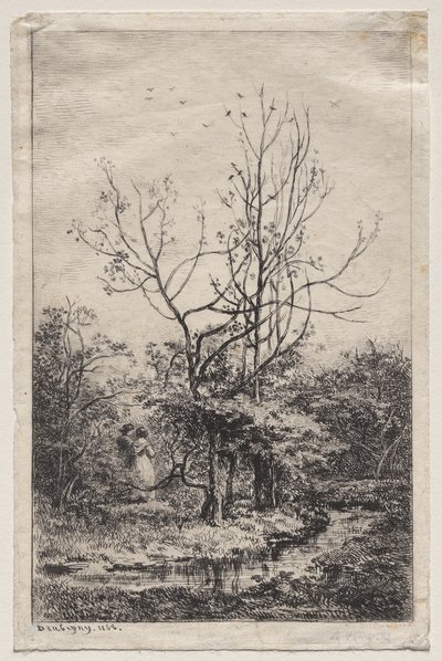 O pomar de Charles Francois Daubigny