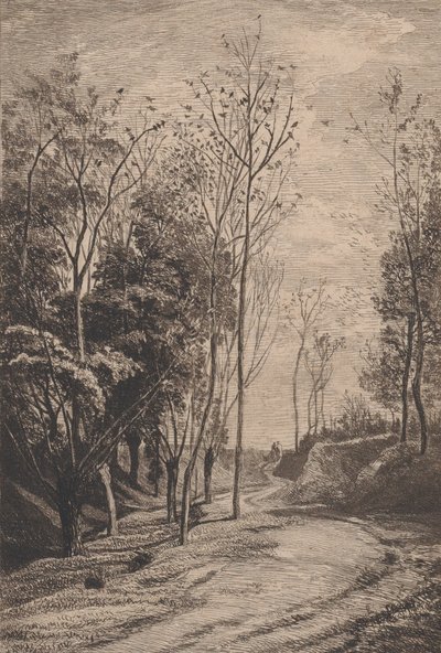 Passarinhos, 1850. de Charles Francois Daubigny