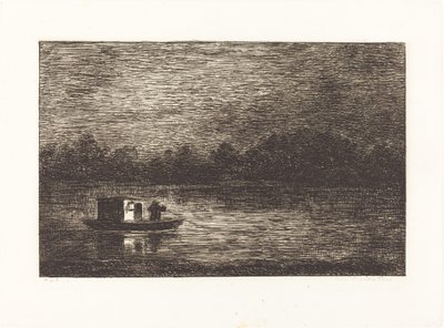 Viagem Noturna, 2ª Placa de Charles Francois Daubigny