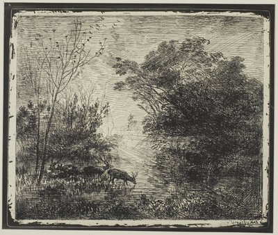 Veados de Charles Francois Daubigny