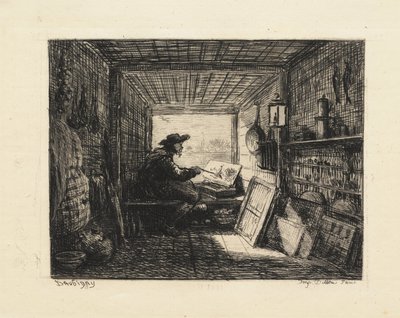 The Boat Studio de Charles Francois Daubigny