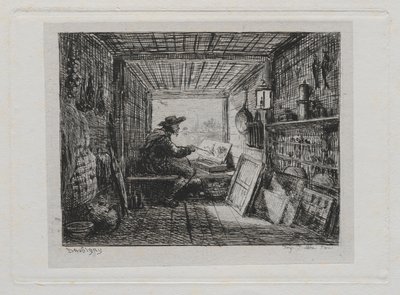 A viagem de barco: o estúdio no barco de Charles Francois Daubigny