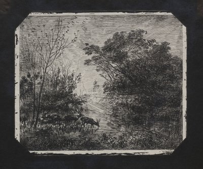 O veado de Charles Francois Daubigny